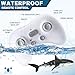 Playtigo 2.4Ghz Remote Control Shark Pool Toys for Boys Kids,Highly Realistic Shark Pool Toys for Kids,RC Boat Outdoor Water Toy with Light and Spray Water for Boys Girls Ages 6+ (with 2 Batteries)