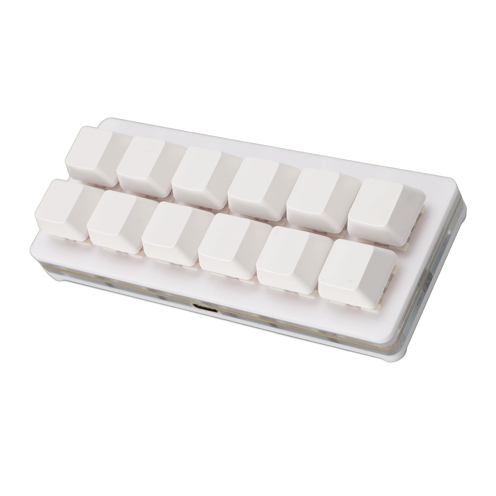 Annadue 12-Tasten-Gaming-Tastatur, Kleine Mechanische -Tastatur mit Kabel