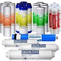 3-year Replacement Filter 28-piece Set For 6-stage Alkaline Reverse Water Fits Rcc7ak Rcc7pak Glass Plastic