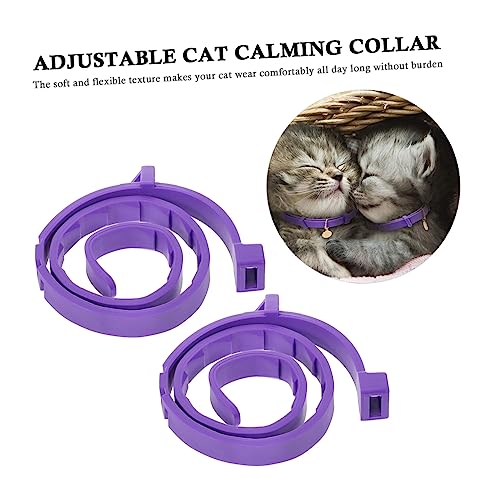 FRCOLOR 5 Unidades Coleira Calmante Para Gatos Coleira De Gato Bandejas De Metal O Gato Coleira Calm