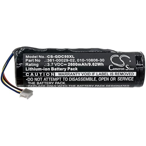 2600Mah Battery For Garmin Dc50, 010-10806-30, Dc50 Dog Tracking Collar #TOP2