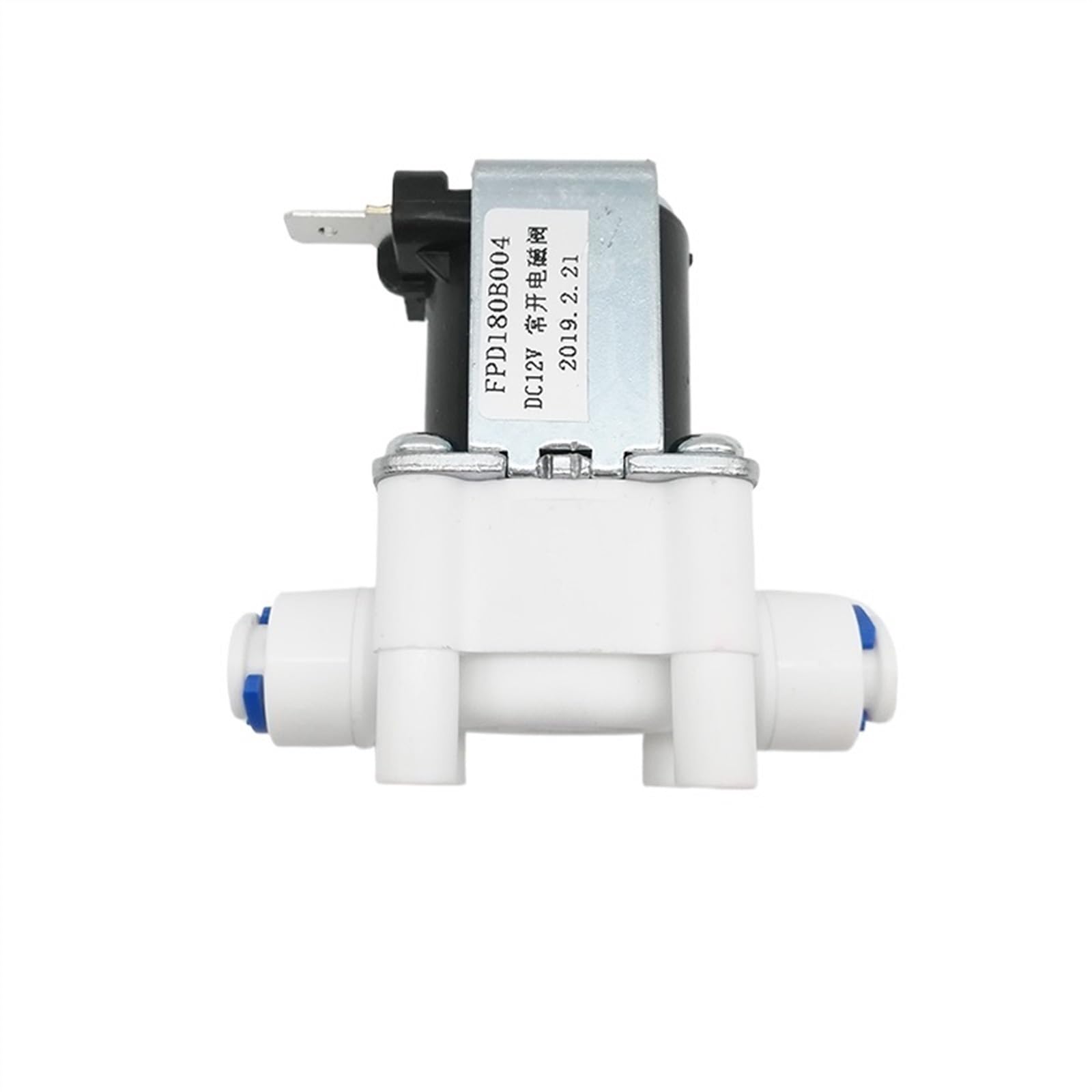 2 Way Plastic Water Dispenser Micro Solenoid Valve 1/4" 24V 12V Normally Open (24V)