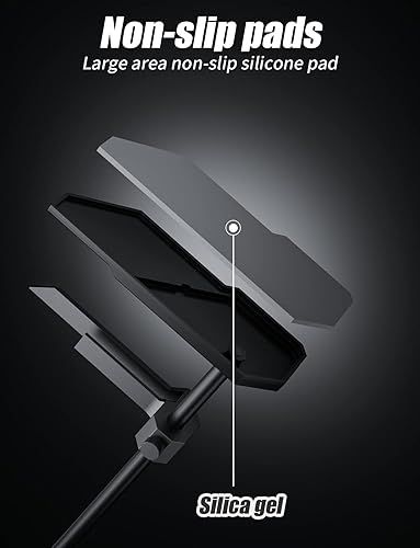 Miniatura 15 de upHere Tarjeta gráfica GPU Brace Soporte de tarjeta de video Sag Holder/Holster Bracket, anodizado aluminio aeroespacial negro (G195BK) G205