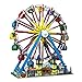 Produktbild Foxcm Riesenrad Modell Bauset mit LED-Beleuchtungsset, Fernbedienung, Motor und Bluetooth Lithium Akku, 3836 Teile Bausteine Kompatibel mit Lego