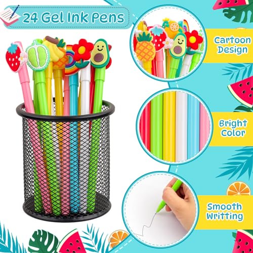 Mepmela MEP-PENS Stationery Party Favors, 24Pack Stationery Party Supplies For Kids, Birthday Goodie Bag Stuffers School Classroom Gifts Rewards thumb #2