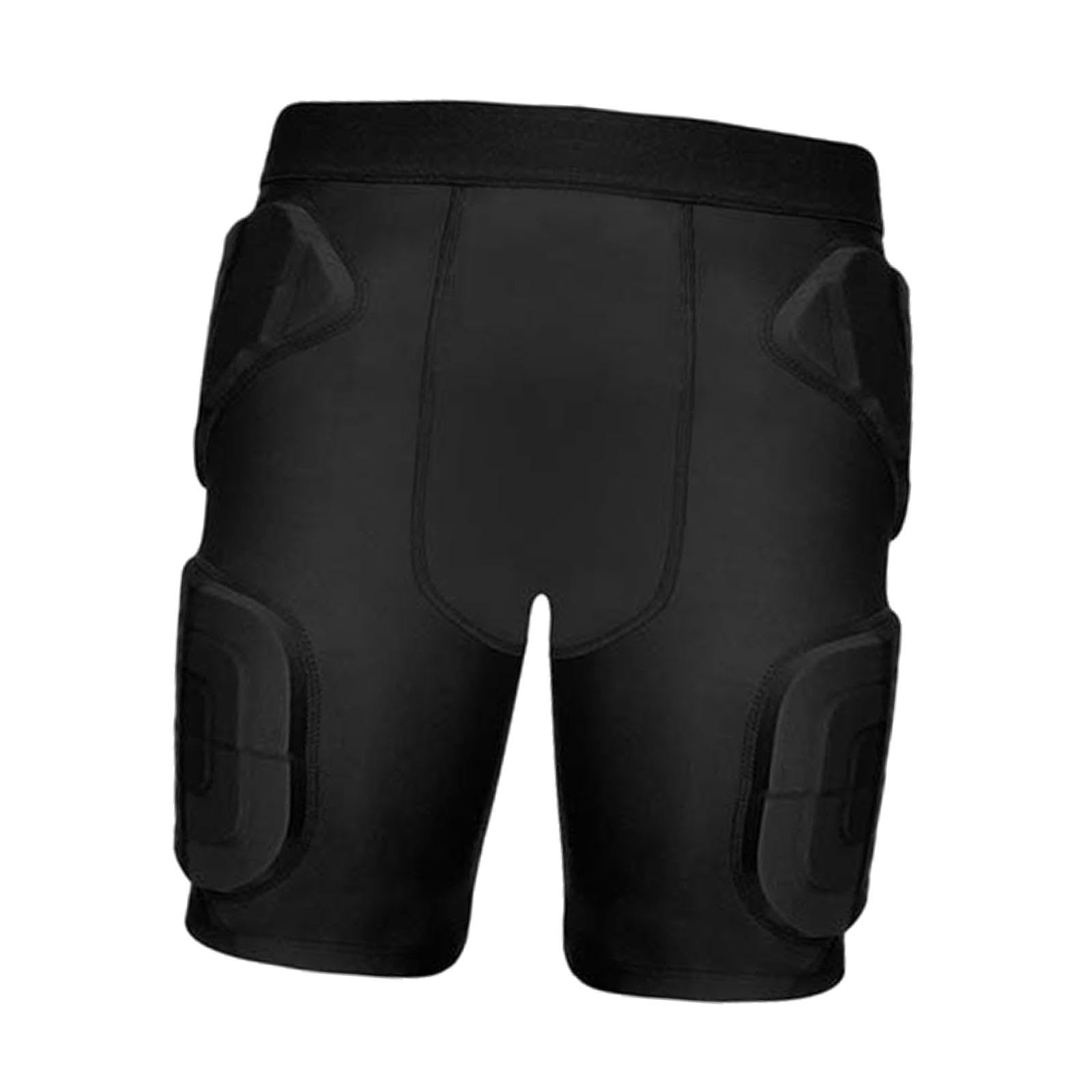 Short Rembourré de Baseball Pantalon de Protection Caleçon de Compression Cuissard de Football Conçu pour Absorber Les Impacts Adapté pour Jeunes ATH