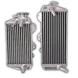 All Aluminum Cooling Radiator For 2006 2007 2008 Kawasaki KX450F (left & Right）