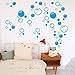 Kinder Badezimmer Duschfliesen Home Decor Aufkleber Bubble Decorative Sticker20 * 45cm