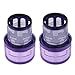 Produktbild Yolando 2 Stück Ersatzteile Filter für Dyson V11 SV14 Staubsauger, Filter Zubehör für Dyson V11 Cyclone Absolute/Animal/Total Clean/Motorhead Roboter-Staubsauger