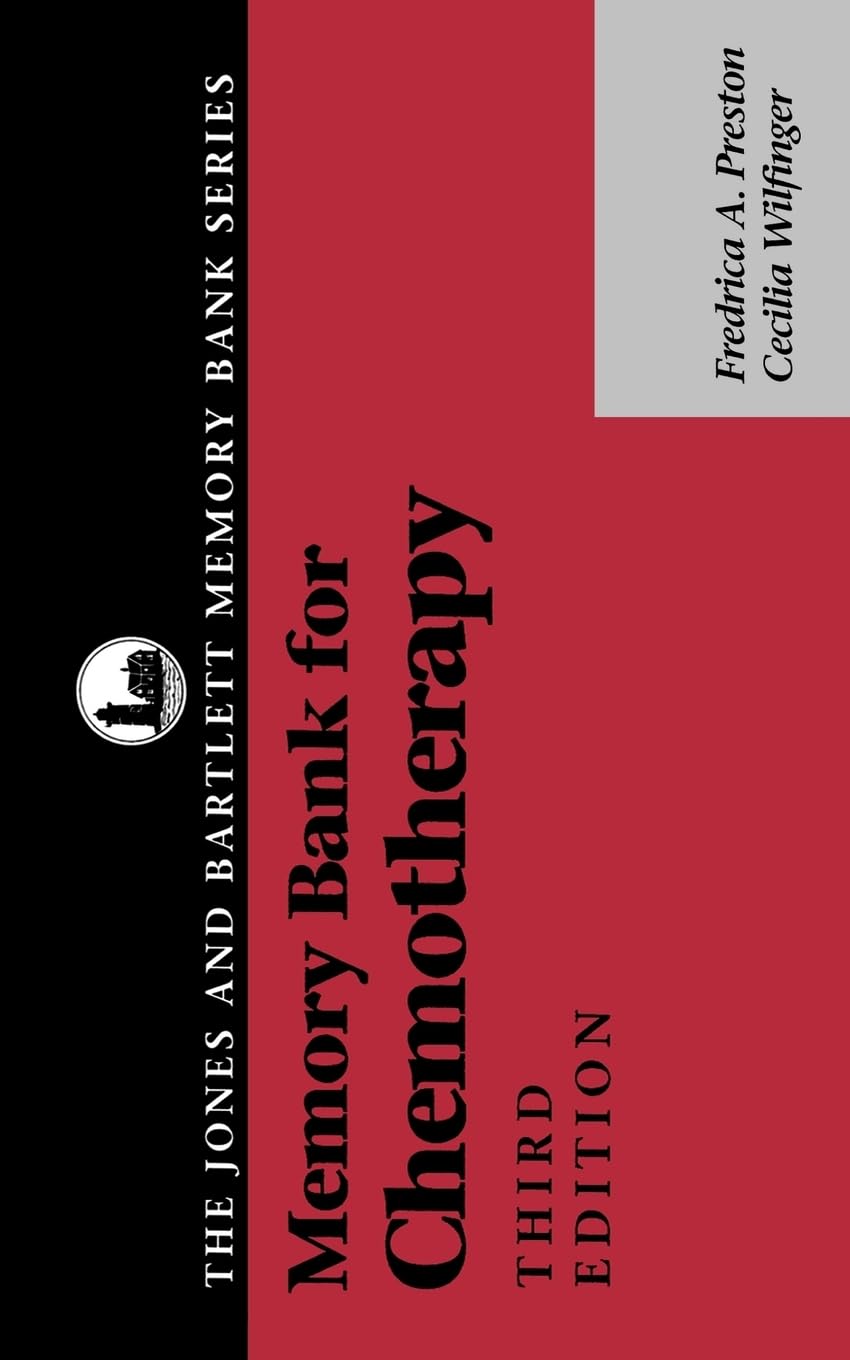 Memory Bank for Chemotherapy: . (Jones and Bartlett Pocket-Sized Nursing Reference Series)