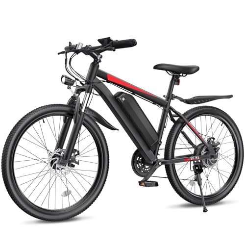 Loeook Electric Bike for Adults, 26" Ebike with 1000W Peak