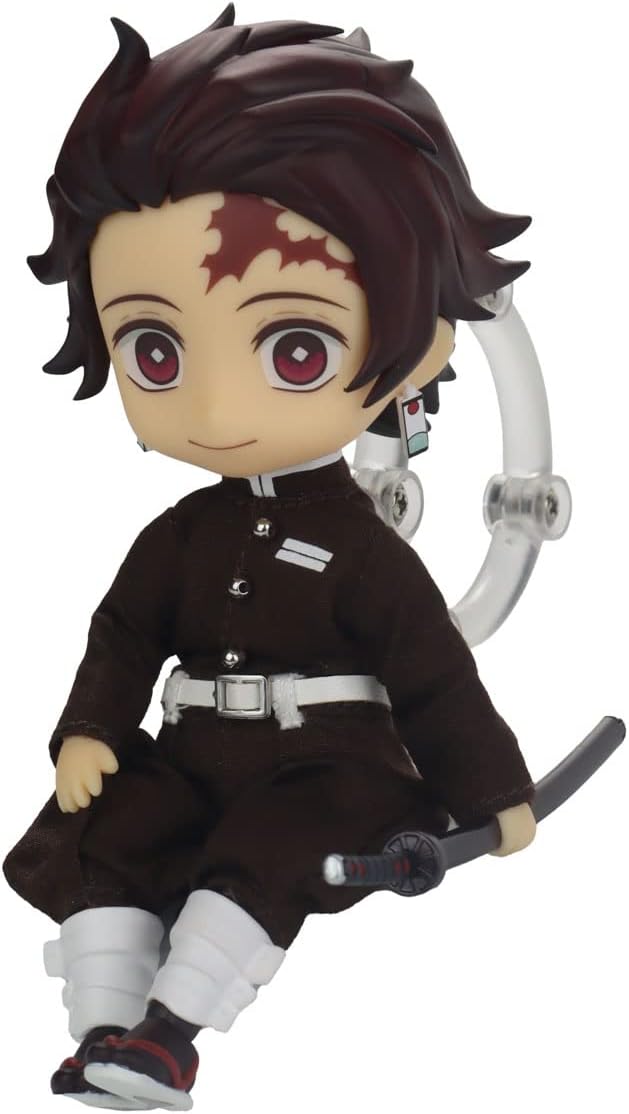 Good Smile Demon Slayer: Kimetsu no Yaiba: Tanjiro Kamado Nendoroid Doll Action Figure, Multicolor