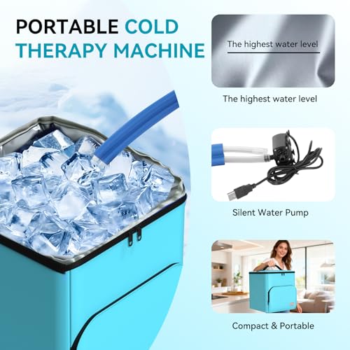 Machine de thérapie à glace programmable pour calmer la douleur du genou et LCA