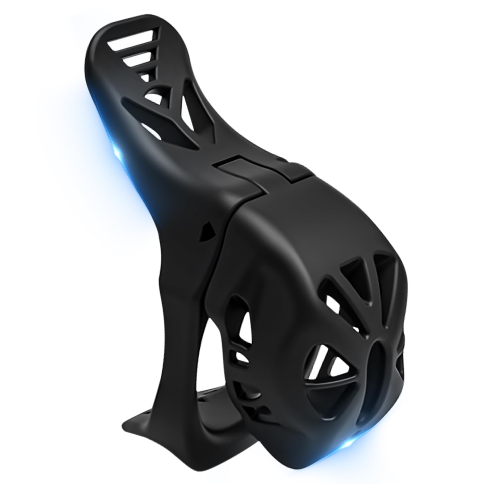 Male Chastity Cage Fixed A-Ring Flat Chasity Cage Lightweight Cock Cage Penis Sex Toys for Man Chastity Devices Bondage Gear & Accessories（1.8 × 1.7 inches Ring） 1.8×1.7 Inch Ring