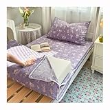 Mswborml Imprimé Housse de Matelas Zippée en Tatami, Traditionnel Couverture de Matelas ...