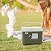 Aymzbd Cooler Box Insulated Box Portable Personal with Handle Small Ice Chest Ice Box for Outdoor Sport Drink Boat Commercial Party, Green