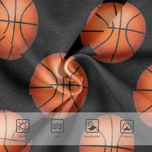 Joisal Toddlers Underwear Floral 2t Cotton Girl Panties Cute Flower Underpants Briefs Basketballs Black3