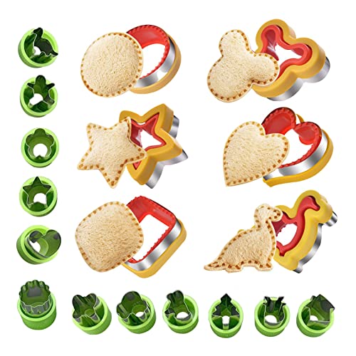 Uncrustables Sandwichmaker | Uncrustable Decruster Sandwichmaker für Jungen und Mädchen | Decruster Sandwich Maker Edelstahl Brot Keks Schneideform Sutli Cover