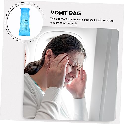 DOITOOL 75 Pçs Saco De Vômito Portabicicletas Para Auto Êmese Sacos Descartáveis ​​Êmese Bolsas Desc