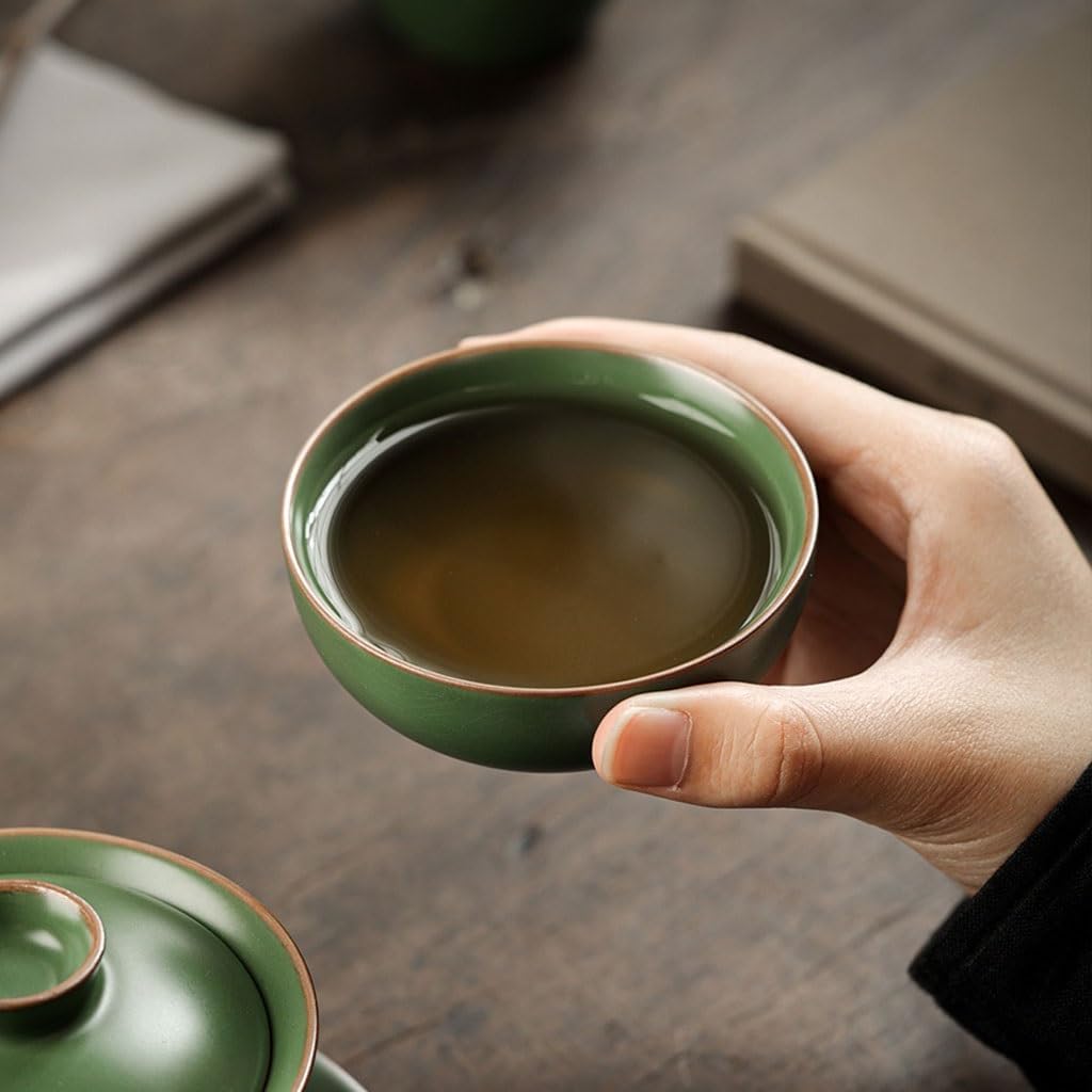 GSOUL Kungfu Tea cup Living Room Tea Cup Pu'er Personal Ceramic Kung Fu Single Small Tea Cups