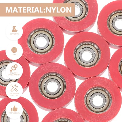 Rodillos de ranura tipo nailon SOIMISS para guías de armarios de cocina y baño 8
