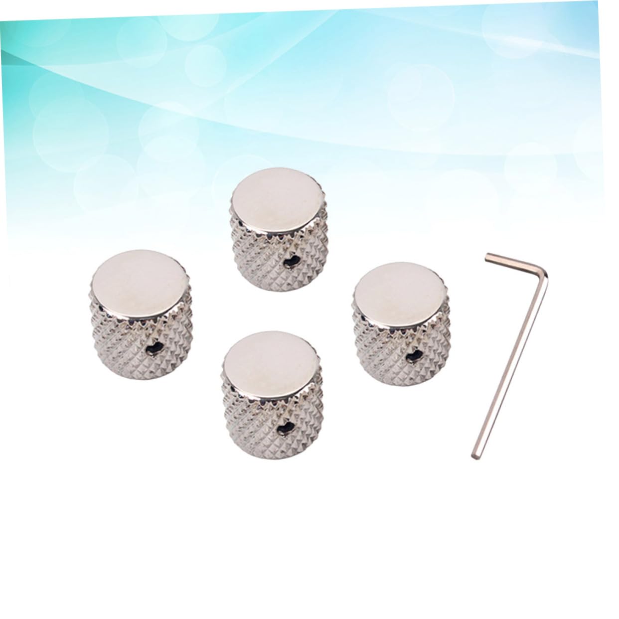 ifundom Tone Control Knob for Guitar Bass Guitar Volume Knobs Aluminum Alloy Gd139a