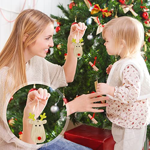 Pendenti Legno Natalizi, Pendenti Legno Natalizi