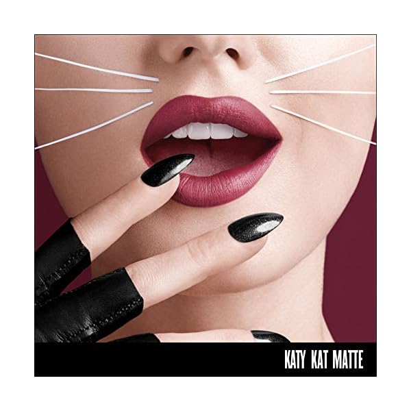 COVERGIRL Katy Kat Matte Lipstick Created by Katy Perry Perry Panther, .12 oz (packaging may vary)