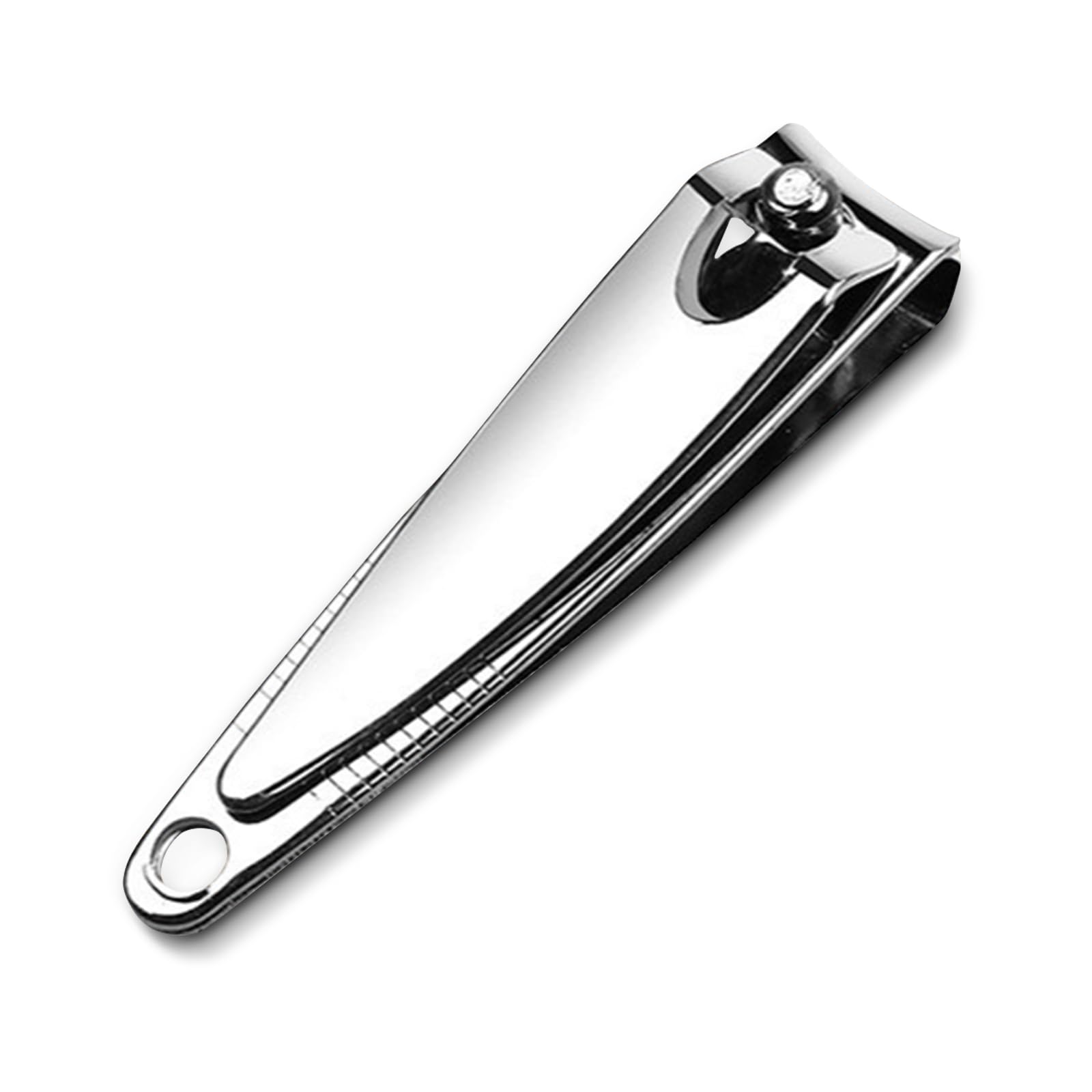 Nail Clippers Stainless Steel Sharp Curved Fingernail Toenail Clippers with Nail File Travel Nail Nail Cutter for Men