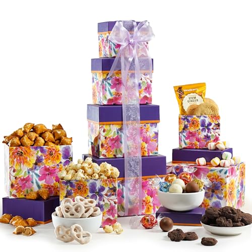 Broadway Basketeers Gift Basket Tower Snack Gifts for Women, Men, Families, College – Delivery for Birthday, Appreciation, Thank You, Get Well Soon Care Package Broadway Basketeers Gift Basket Tower Snack Gifts for Women, Men, Families, College – Delivery for Birthday, Appreciation, Thank You, Get Well Soon Care Package
