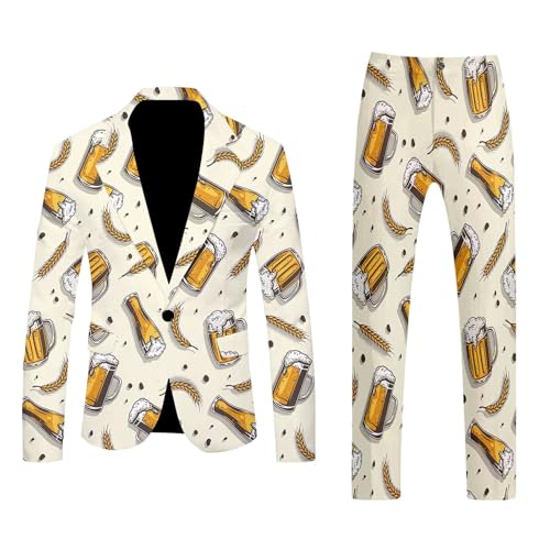 Veste Oktoberfest homme grande taille kaki pour vos festivals et célébrations en plein air