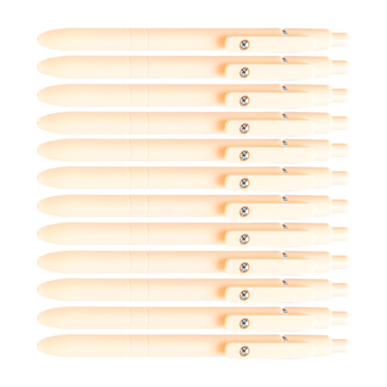 PASISIBICK 12 Pieces Rose Gold Pens Crystal Heart Diamond Ballpoint Pen for Journaling Black Ink Pen Gift for Wedding Office Desk Home Supplies(12 Rose Gold)