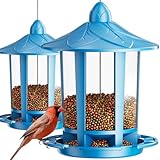 Birdream 2 Pack Bird Feeders for Outdoor Hanging,...