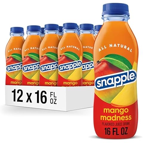 Snapple Mango Madness Juice Drink Cover