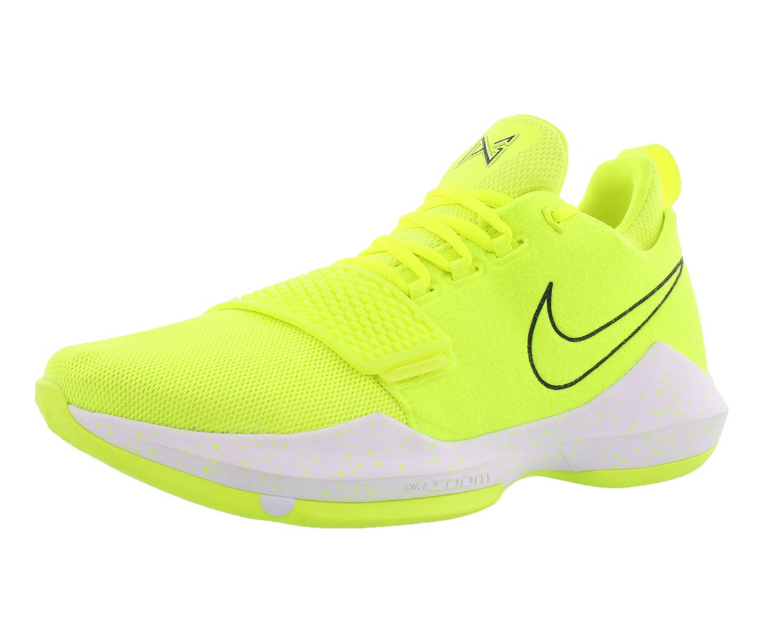 Nike PG1 Paul George Tennis Ball 878627-700 Volt/White Men's Basketball Shoes