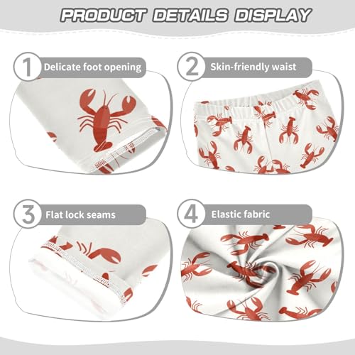 Girls Leggings Kids Athletic Dance Running Yoga Pants Workout Active Tights Trousers3