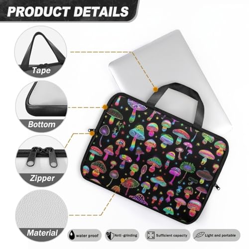 Bolso para laptop unisex en PU cuero resistente miniatura 6