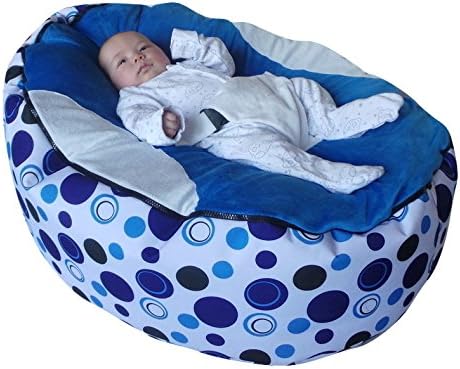 Extra Large Baby Bean Bag with Adjustable Safety Harness & 2 Removeable Covers-UK Seller