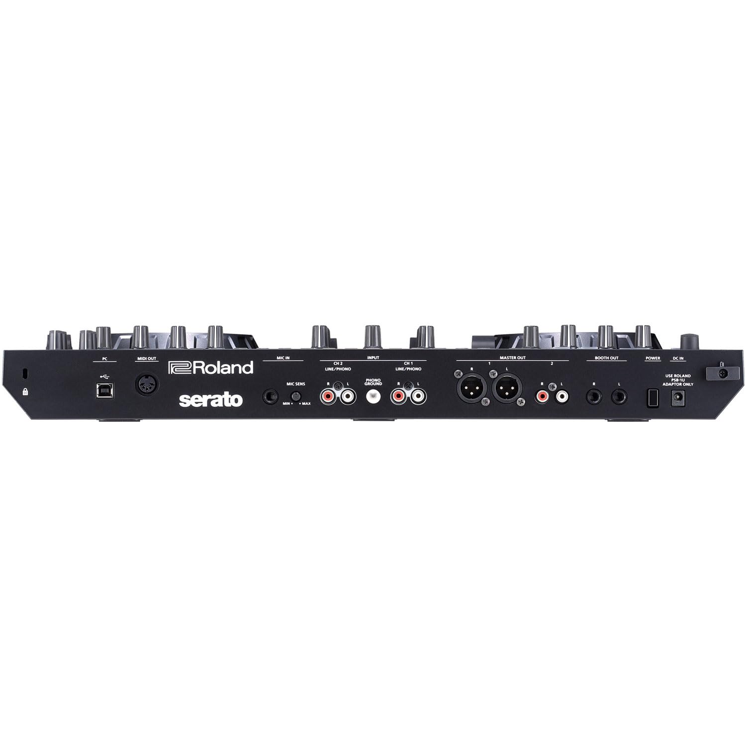 Roland DJ Controller DJ-505 2-Kanal 4-Deck DJ-Pult mit keepdrum Mikrofasertuch