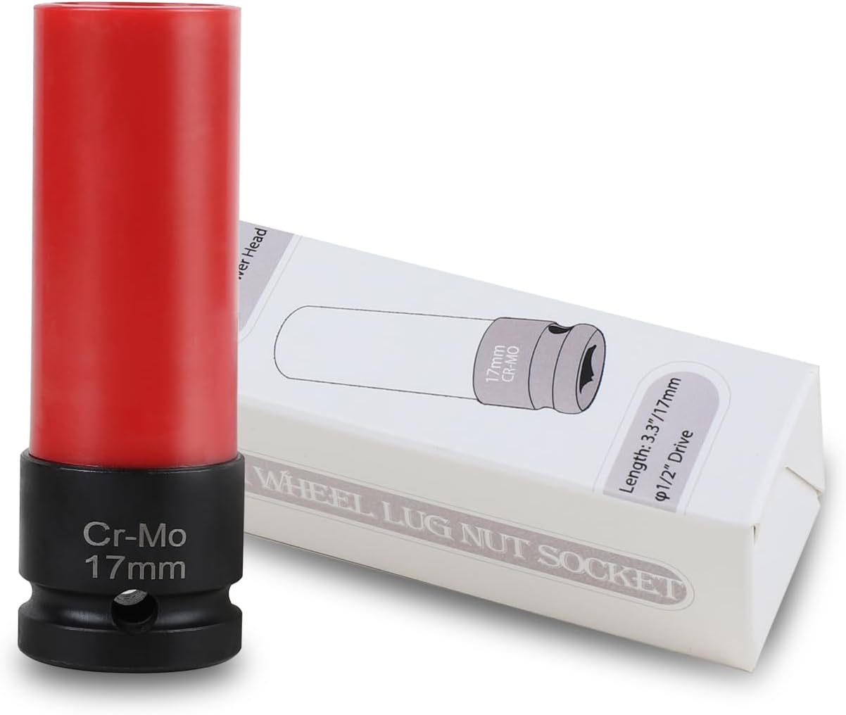 Protective Wheel Lug Nut Socket for Mercedes Benz with 17mm Convex, Flower Head Lug Nut Socket