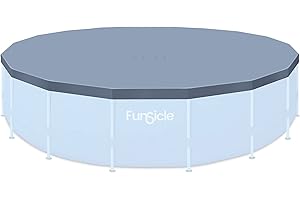 Funsicle 20 Feet Durable Above Ground Pool Cover for Clean and Refreshing Swimming Experience