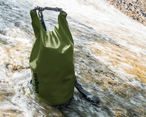 Miniatura 6 de Unigear Bolsa Estanca 2L~40L Seca Impermeable + Funda De Movíl Camping Playa