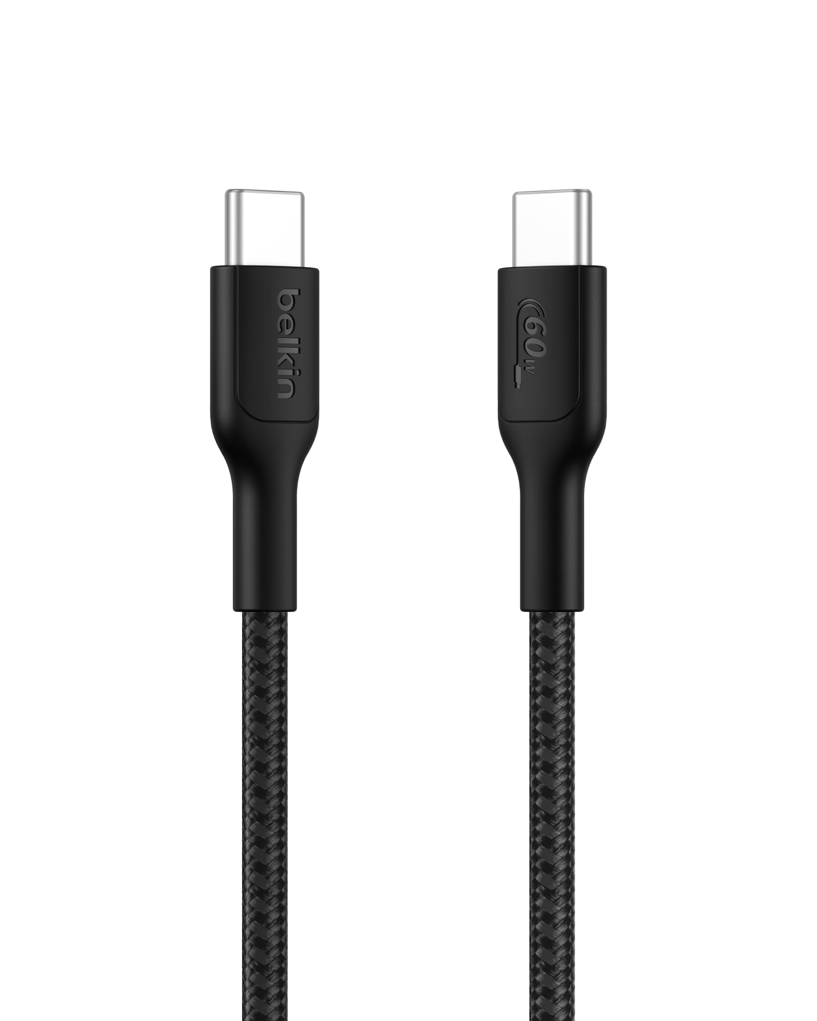 Belkin Apple Certified USB-C to USB-C Braided Nylon Cable 1 Meter | Fast Charging Cable | Type C Charger Cable for iPhone 17, 16, Galaxy S25, Pixel 9, MacBook, iPad Pro | 2 Years Warranty | Black-picture-42