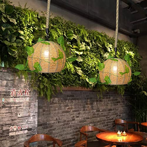 Lámpara colgante industrial para iluminar techos altos de madera 5