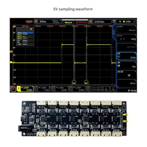 Carte d'extension USB vers UART 16 canaux multi-tension avec interface Type-C compacte