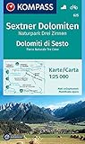 drei zinnen hotel  KOMPASS Wanderkarte Sextner Dolomiten, Naturpark Drei Zinnen, Dolomiti di Sesto, Parco Naturale Tre Cime: Wanderkarte mit Radtouren. GPS-genau. 1:25000 (KOMPASS-Wanderkarten, Band 625)