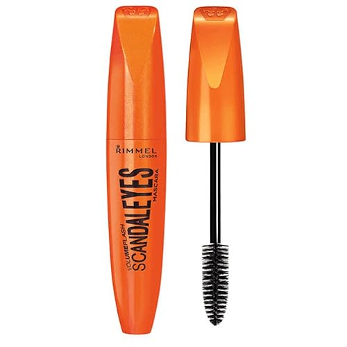 Miniatura 3 de Rimmel Máscara Scandaleyes color negro extremo, 0.41 onzas líquidas, paquete de 2