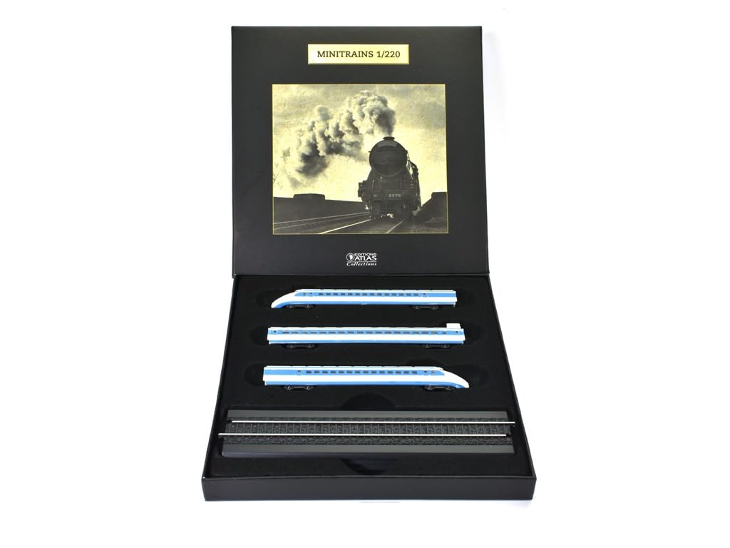 COFFRET TRAIN MINIATURE MINITRAINS ECHELLE 1/220 edition Atlas EUR 9,90 COFFRET TRAIN MINIATURE MINITRAINS ECHELLE 1/220 edition Atlas EUR 9,90