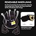 Bluetooth Modular Motorcycle Helmet DOT/ECE Approved Flip Up Front Helmets Dual Anti-Fog Visors Full Face Helmet Built-in Dual Speaker with Microphone for Adult Men and Women 55-62CM (Color : Q, Siz