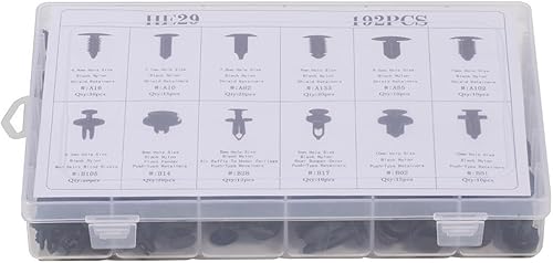 Miniatura 1 de SCITOO Clips universales de plástico para guardabarros, sujetadores de repuesto para coche, clips de remache, tornillos de expansión, 1 unidad